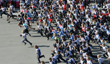   В Первоуральске прошел массовый забег “Кросс нации - 2014”  